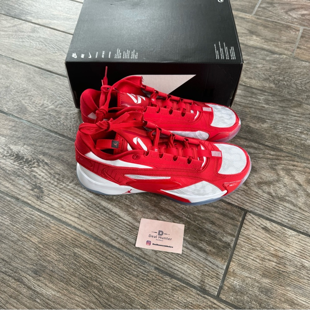 Brand New Air Jordan Luka 2 TB Men’s Sneakers “University Red” FN7400 160 - Picture 10 of 14